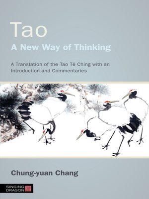 cover image of Tao--A New Way of Thinking